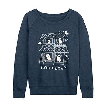 Women's Haunted House French Terry Long Sleeve Tee