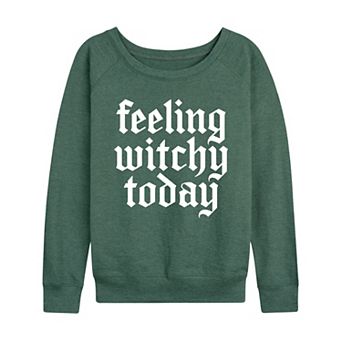 Women's Feeling Witchy Today French Terry Long Sleeve Tee