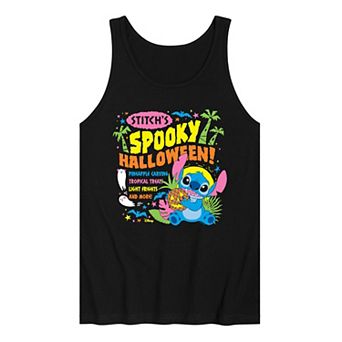 Men's Disney's Lilo & Stitch “Stitch's Spooky Halloween” Graphic Tank Top