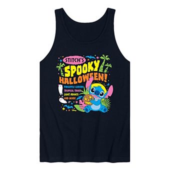 Men's Disney's Lilo & Stitch “Stitch's Spooky Halloween” Graphic Tank Top