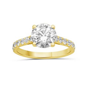 Jewelexcess 2 1/2 Carat T.W. IGL Certified Lab-Grown Diamond Engagement Ring