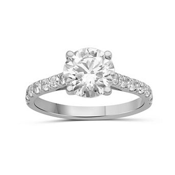 Jewelexcess 2 1/2 Carat T.W. IGL Certified Lab-Grown Diamond Engagement Ring