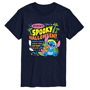 Men's Disney's Lilo & Stitch “Stitch's Spooky Halloween” Graphic Tee