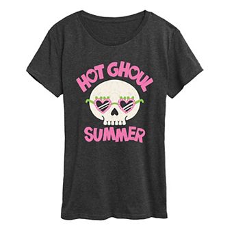 Women's Hot Ghoul Summer Graphic Tee