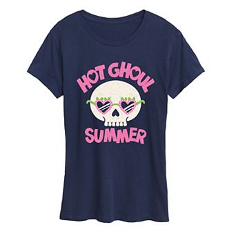 Women's Hot Ghoul Summer Graphic Tee