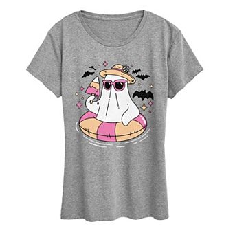 Women's Summerween Ghost Graphic Tee