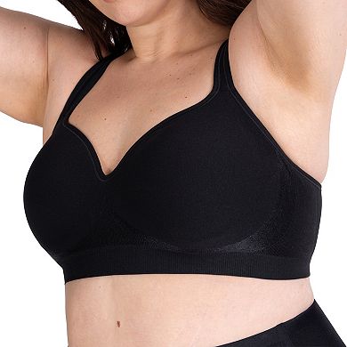 Women's Shapermint Sweetheart Wireless Contour Bra Full Coverage 10035