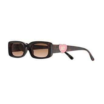 Women’s Juicy Couture Trae Heart Detail Sunglasses