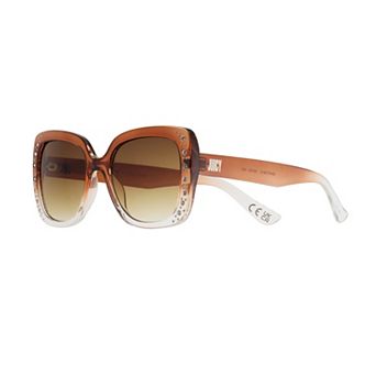 Women's Juicy Couture Dorie 53mm Oversized Gradient Square Sunglasses