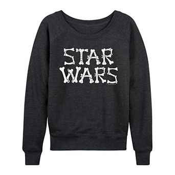 Women's Star Wars Bones Logo French Terry Long Sleeve Tee