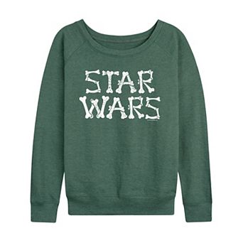 Women's Star Wars Bones Logo French Terry Long Sleeve Tee
