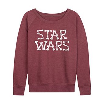 Women's Star Wars Bones Logo French Terry Long Sleeve Tee