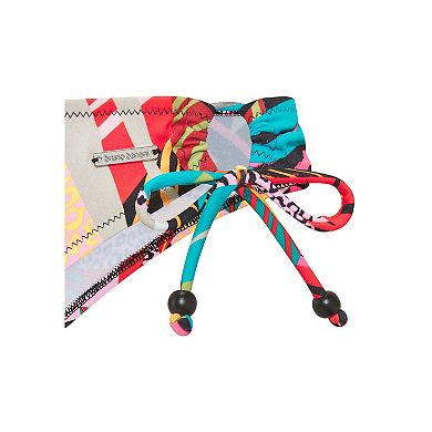 Lascana Women's Mix Print Side Tie Bikini Bottom