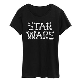 Women's Star Wars Bones Logo Graphic Tee