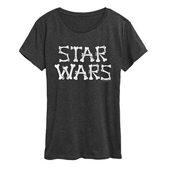 Women's Star Wars Bones Logo Graphic Tee
