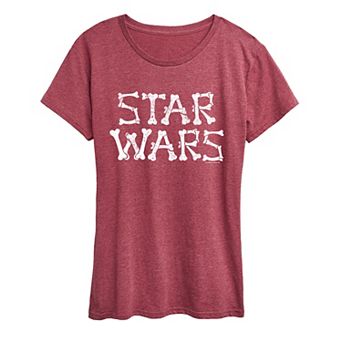 Women's Star Wars Bones Logo Graphic Tee