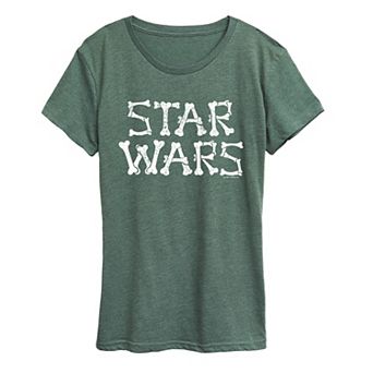 Women's Star Wars Bones Logo Graphic Tee