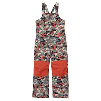 Kids 2-20 Lands' End Squall Waterproof Insulated Iron Knee Snow Bibs