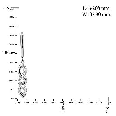 Jewelexcess Sterling Silver 1/3 Carat T.W. Lab-Grown Diamond Stud Earrings