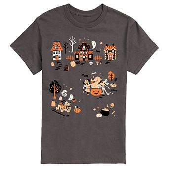Men's Disney's Mickey & Friends Trick-or-Treat Graphic Tee