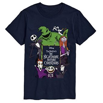 Men's Disney's The Nightmare Before Christmas Collage Graphic Tee