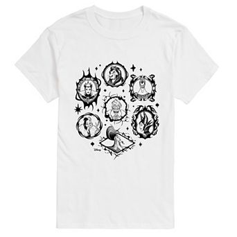 Men's Disney Villains Frames Graphic Tee