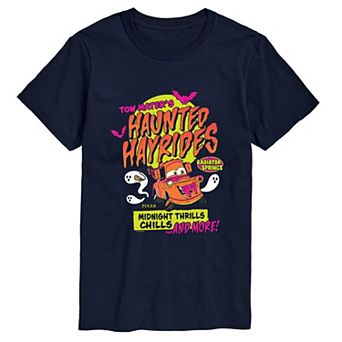 Men's Disney / Pixar's Cars Tow Mater's Haunted Hayrides Graphic Tee