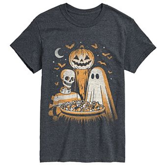 Men's Vintage Halloween Trio Graphic Tee