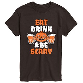 Men's Eat Drink & Be Scary Graphic Tee