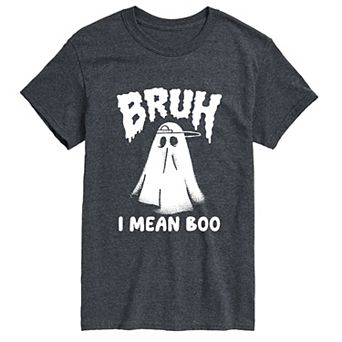 Men's Bruh I Mean Boo Graphic Tee