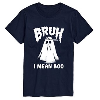Men's Bruh I Mean Boo Graphic Tee
