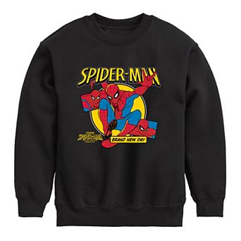 Boys 8-20 Spider-Man Brand New Day Fleece Sweatshirt