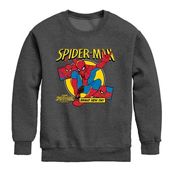 Boys 8-20 Spider-Man Brand New Day Fleece Sweatshirt