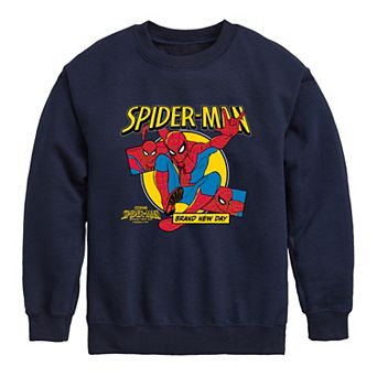 Boys 8-20 Spider-Man Brand New Day Fleece Sweatshirt