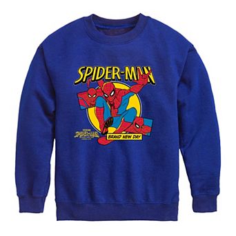 Boys 8-20 Spider-Man Brand New Day Fleece Sweatshirt