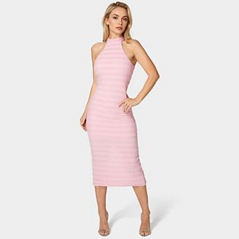 Women's bebe High Slit Maxi Dress