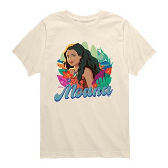 Boys 8-20 Disney's Moana Tropical Floral Graphic Tee