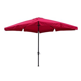 10' x 8' Patio Square Market Umbrella with Skirted Canopy