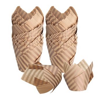 150 pc Tulip Baking Cups Cupcake Muffins Liners Paper