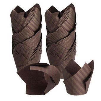 150 pc Tulip Baking Cups Cupcake Muffins Liners Paper