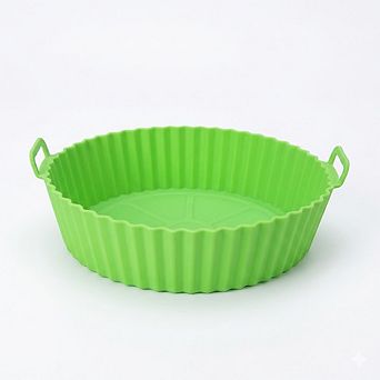Air Fryer Silicone Liners, Reusable Non-Stick, Food-Grade Mats