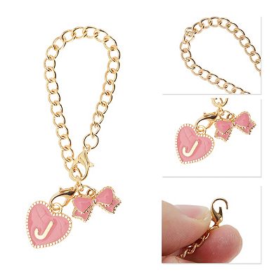 Heart Bow Water Cup Pendant for Personalization and Decoration 1Pc