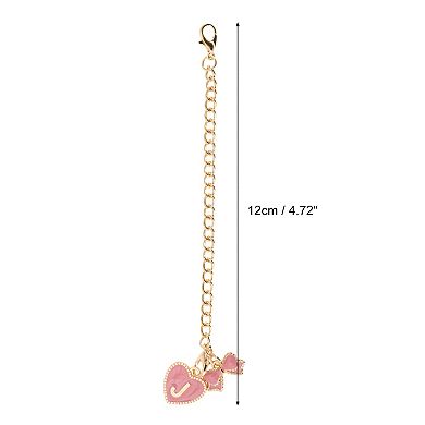 Heart Bow Water Cup Pendant for Personalization and Decoration 1Pc