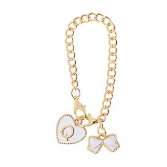 Heart Bow Water Cup Pendant for Personalization and Decoration 1 pc