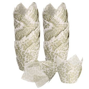 150 pc Tulip Baking Cups Cupcake Paper Muffins Liners for Party