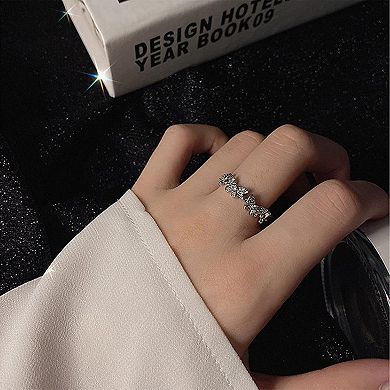 3PCS Cute Butterfly Rings Set for Women