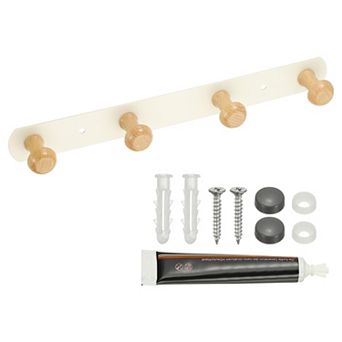 11 x 1.2 x 1.5 inch 1Set Coat Rack Wall Mount, Coat Hooks