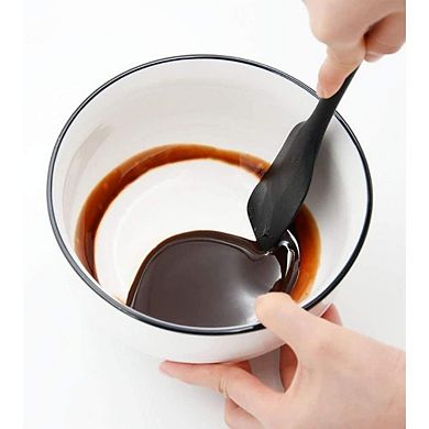 Silicone Spatula Set, Heat-Resistant, Nonstick, Steel Core, Ergonomic