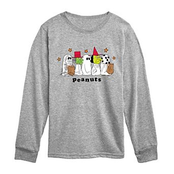 Boys 8-20 Peanuts Halloween Long Sleeve Graphic Tee