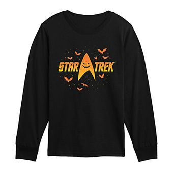 Boys 8-20 Star Trek Halloween Long Sleeve Graphic Tee